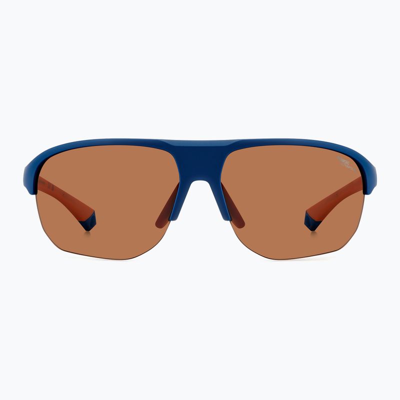 Vyriški akiniai nuo saulės Polaroid PLD 7059/S matte blue orange/brown polarized high contrast 2