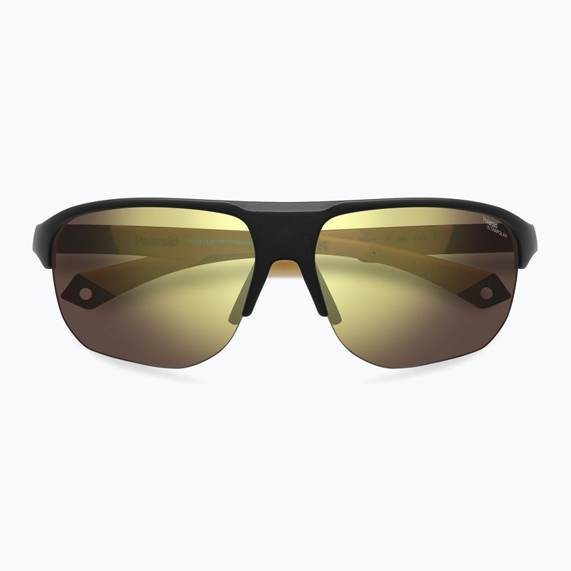 Vyriški akiniai nuo saulės Polaroid PLD 7059/S matte black yellow/gold polarized high contrast 3