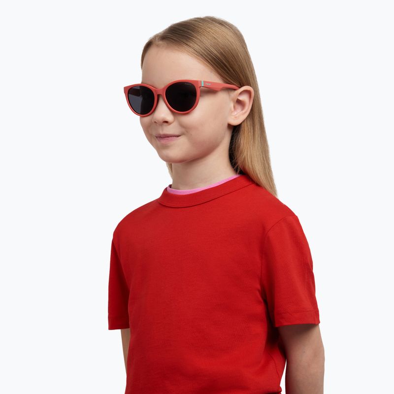 Vaikiški akiniai nuo saulės Polaroid PLD 8065/S coral/grey polarized 8
