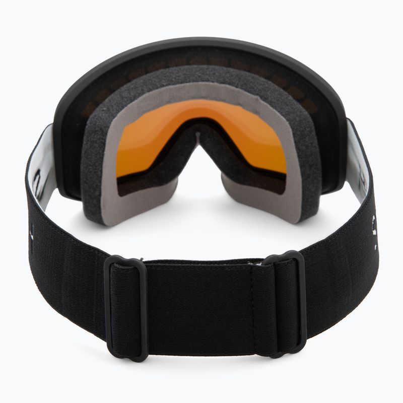 Slidinėjimo akiniai Smith Transfer black/green sol-x mirror 3