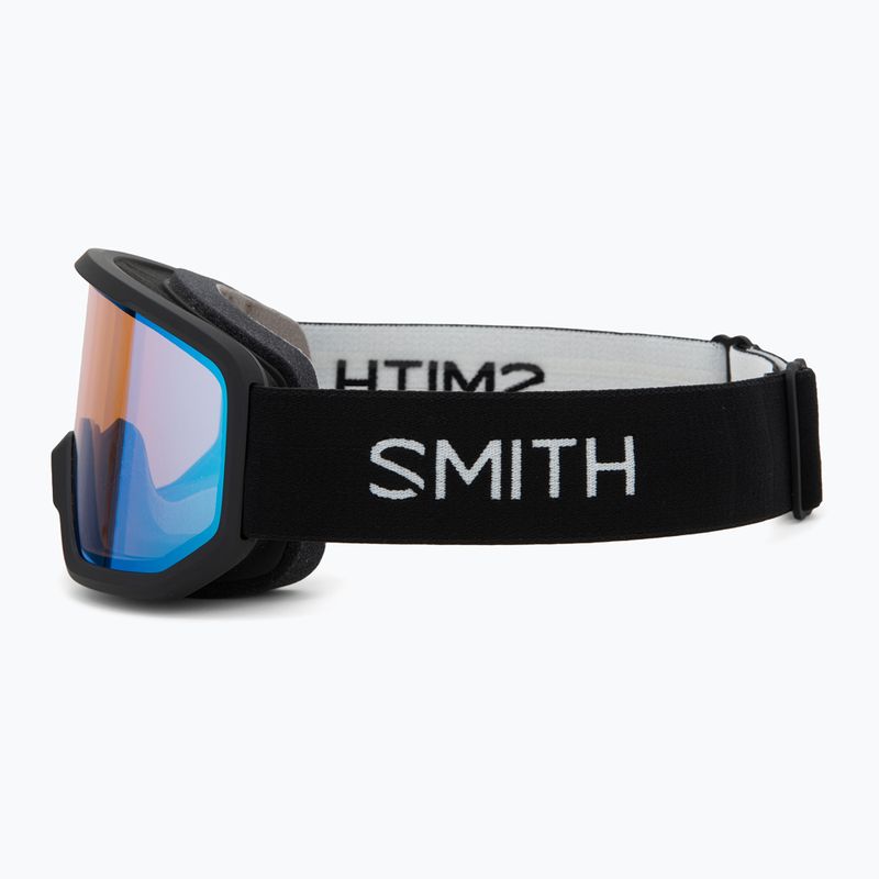 Slidinėjimo akiniai Smith Transfer black/blue sensor mirror 4