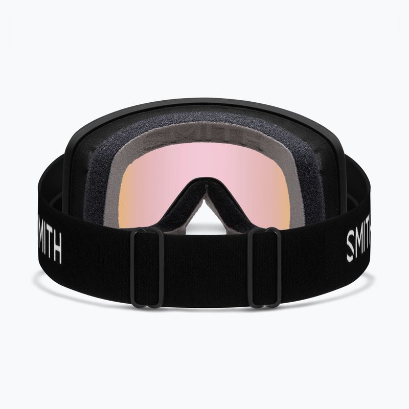 Slidinėjimo akiniai Smith Transfer black/blue sensor mirror 3