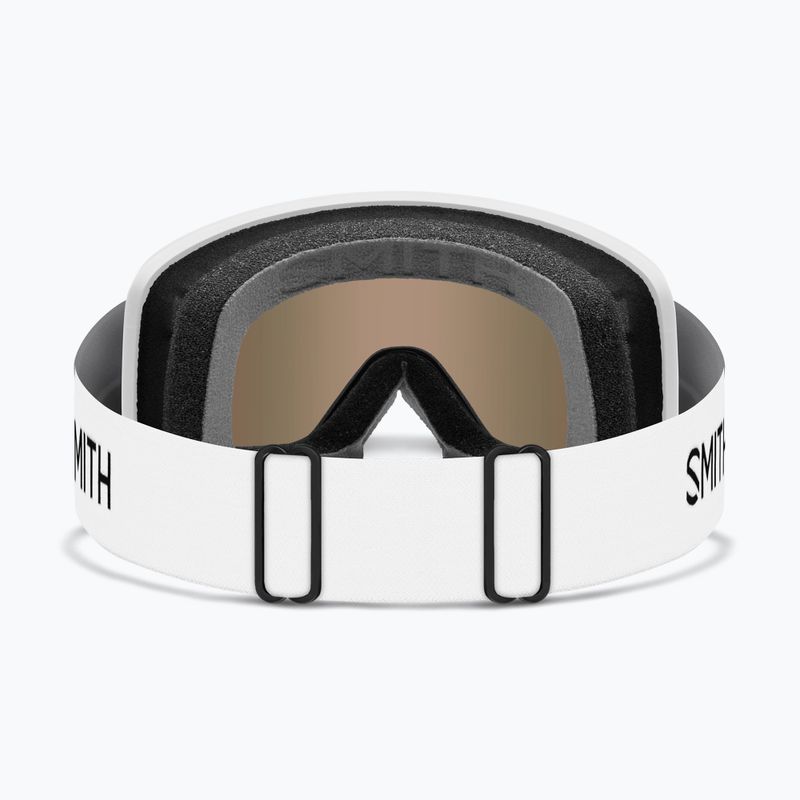 Slidinėjimo akiniai Smith Transfer white/red Sol-X Mirror 7