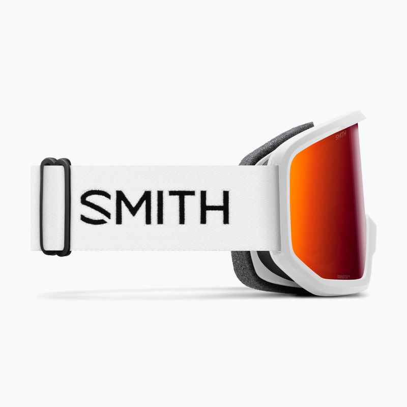 Slidinėjimo akiniai Smith Transfer white/red Sol-X Mirror 8