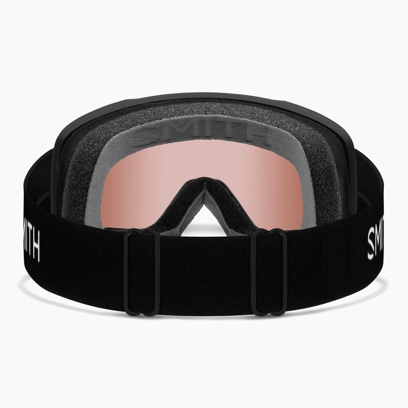 Slidinėjimo akiniai Smith Tribute S2 black/rc36 rose copper antifog 3
