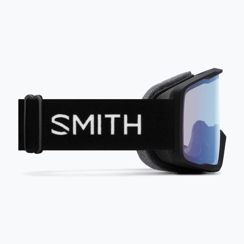 Slidinėjimo akiniai Smith Tribute black/blue sensorinis veidrodis 4