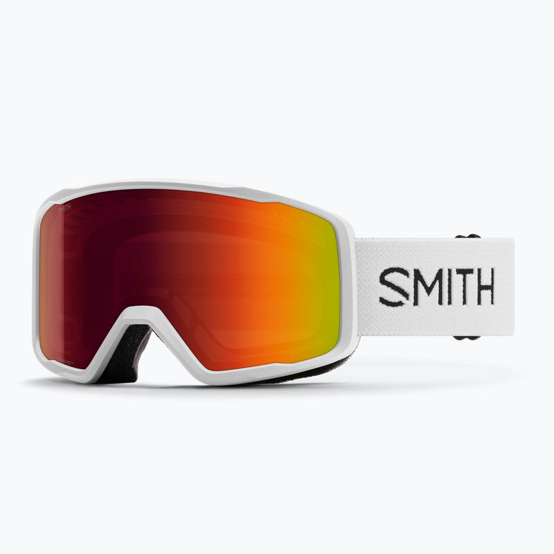 Slidinėjimo akiniai Smith Tribute white/red sol-x mirror