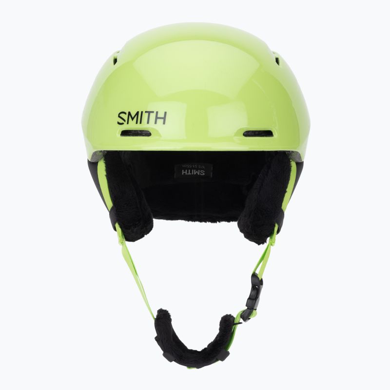 Vaikiškas slidinėjimo šalmas Smith Glide Jr Mips electric lime 2