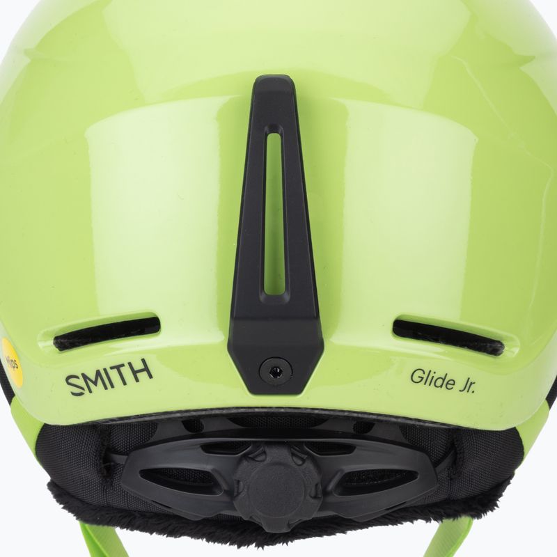 Vaikiškas slidinėjimo šalmas Smith Glide Jr Mips electric lime 9
