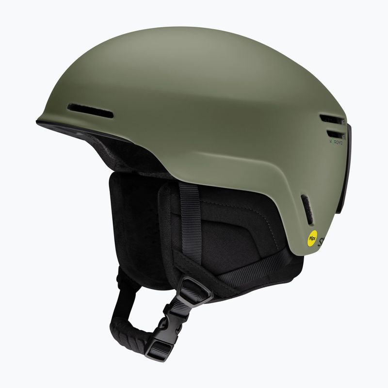 Snieglenčių šalmas Smith Method Mips matte fatigue green