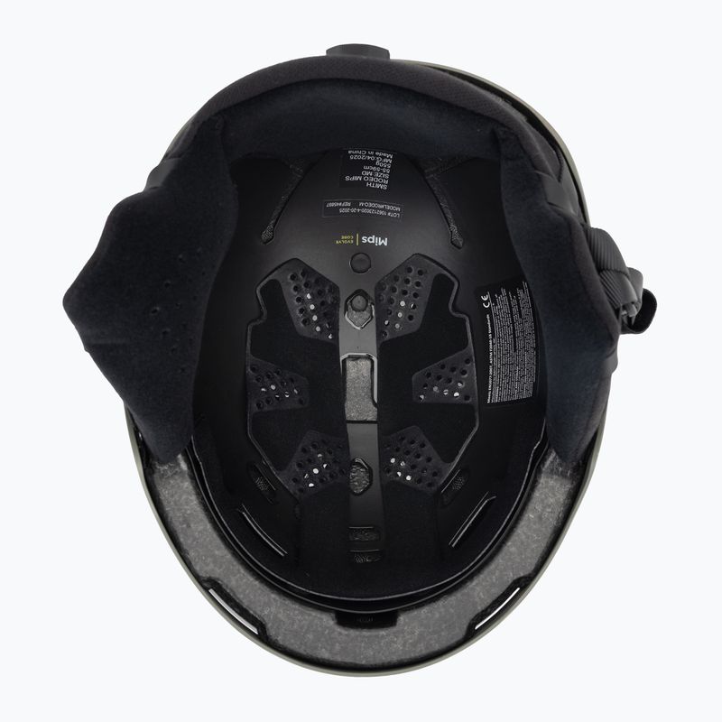 Slidinėjimo šalmas Smith Rodeo MIPS matte fatigue green 5