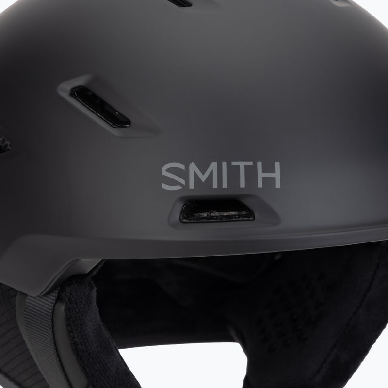 Slidinėjimo šalmas Smith Descend matte black 7