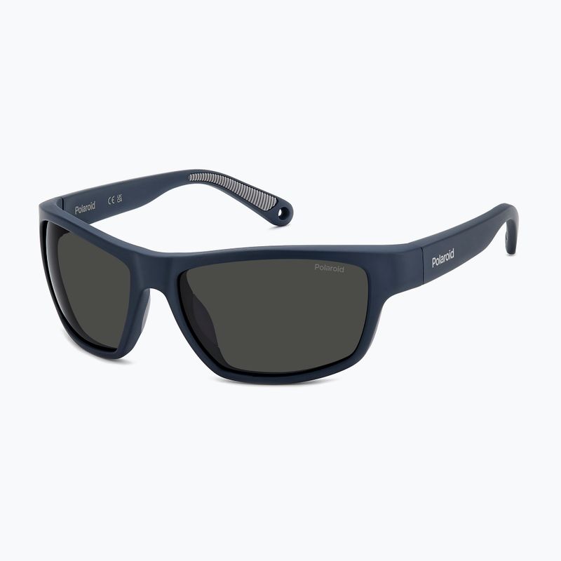 Saulės akiniai Polaroid PLD 7037/S matte blue/grey polarized 2