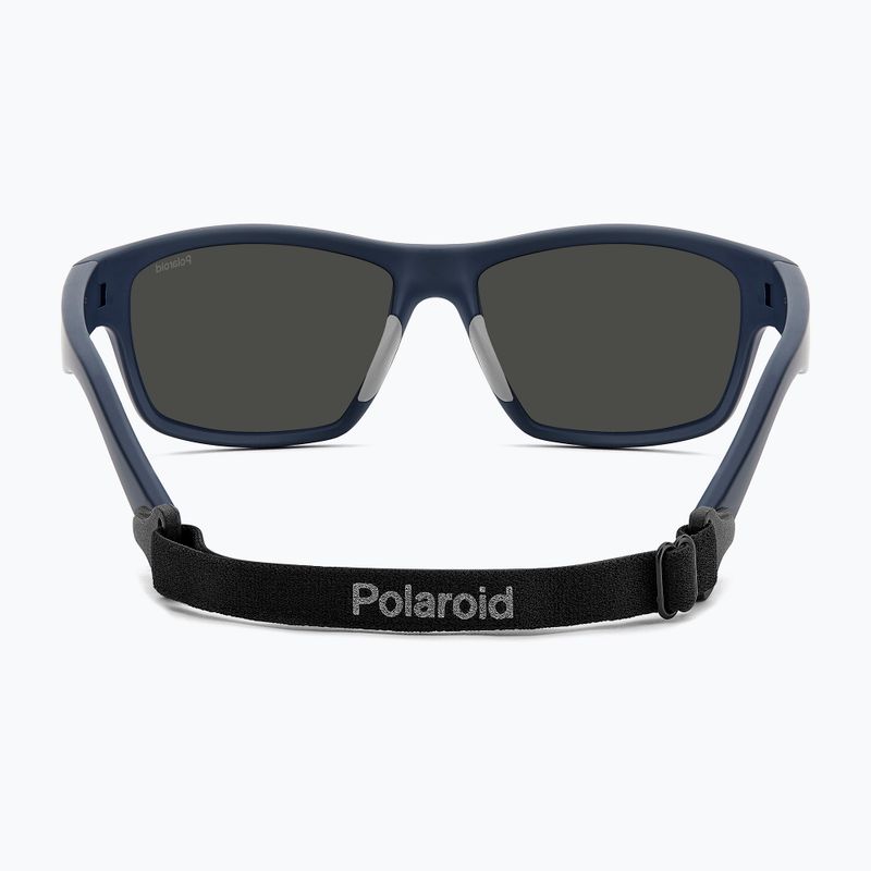 Saulės akiniai Polaroid PLD 7037/S matte blue/grey polarized 6