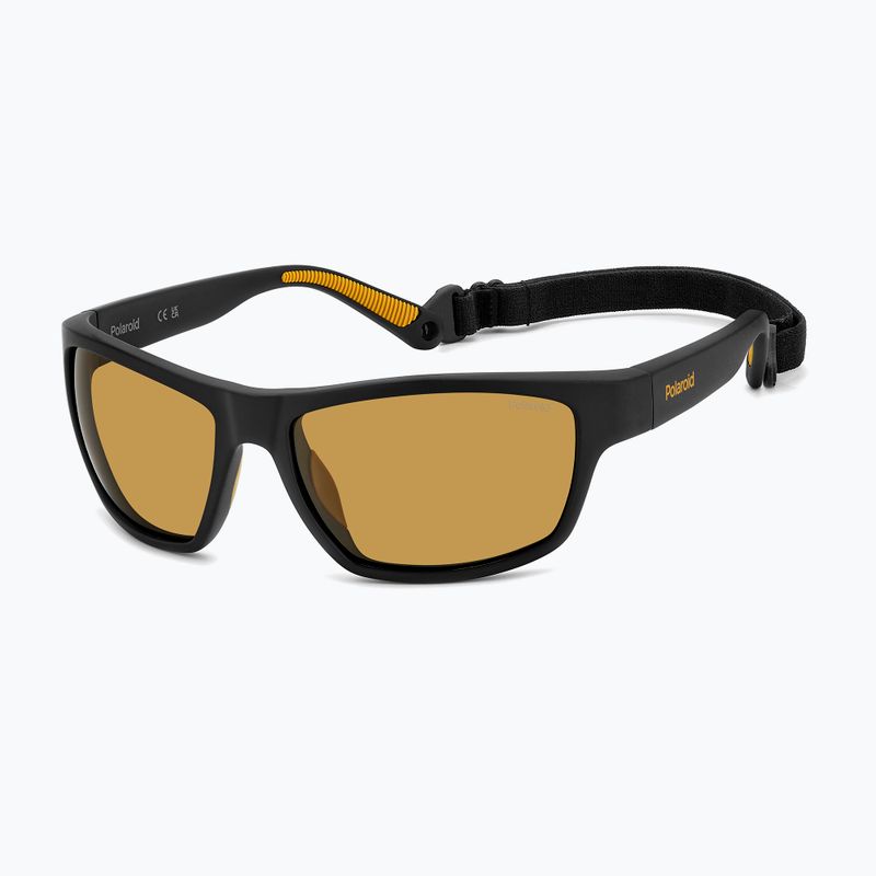 Saulės akiniai Polaroid PLD 7037/S matte black yellow/yellow polarized 2