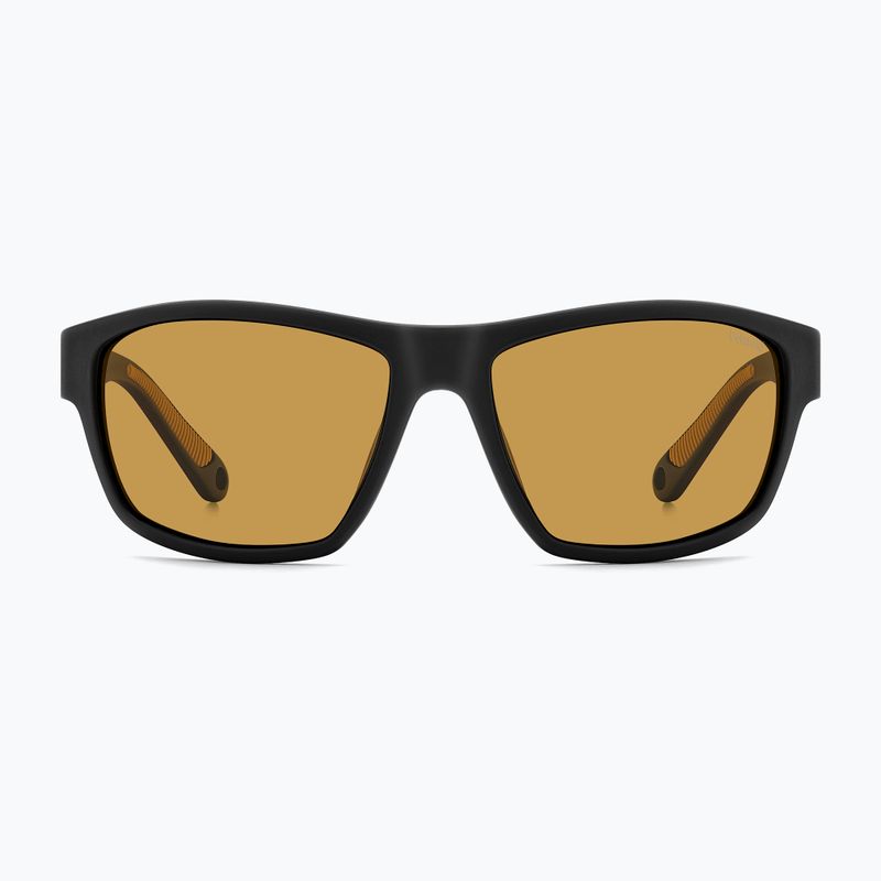 Saulės akiniai Polaroid PLD 7037/S matte black yellow/yellow polarized 3