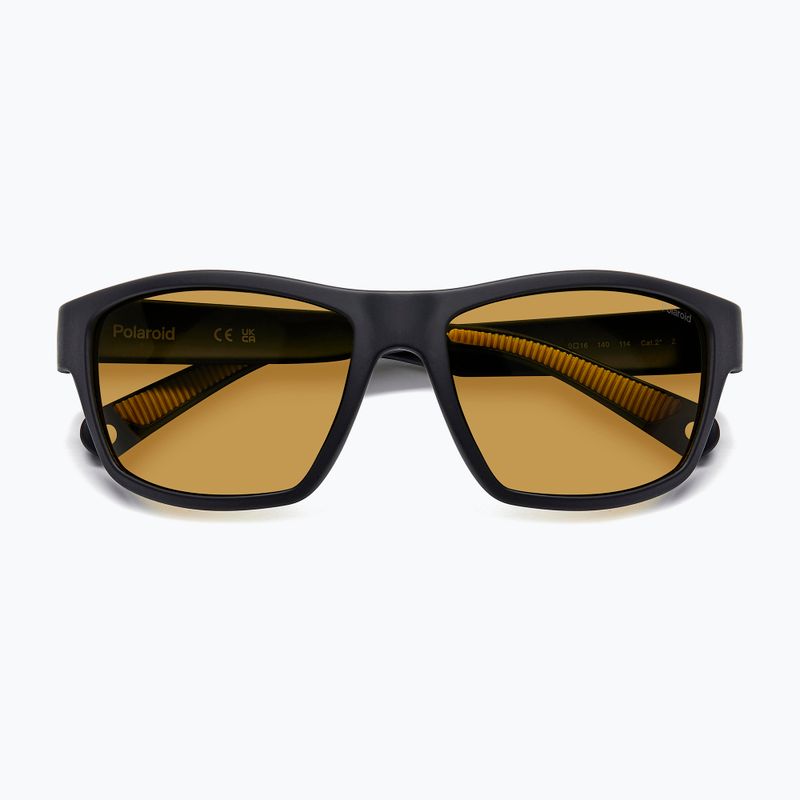 Saulės akiniai Polaroid PLD 7037/S matte black yellow/yellow polarized 4