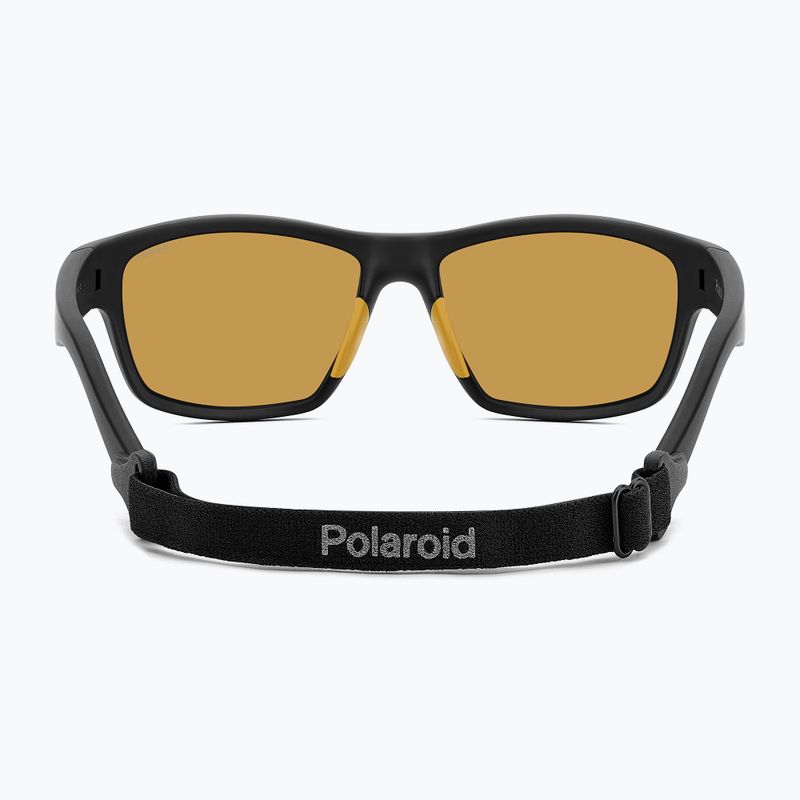 Saulės akiniai Polaroid PLD 7037/S matte black yellow/yellow polarized 5