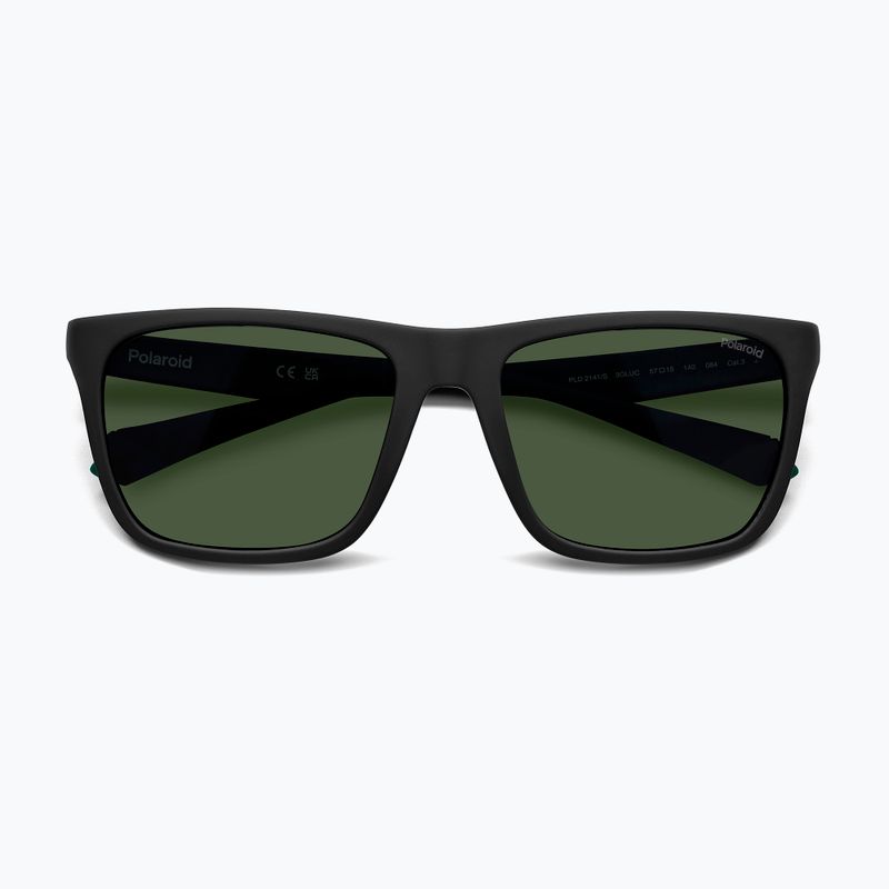 Saulės akiniai Polaroid PLD 2141/S matte black green/green polarized 4