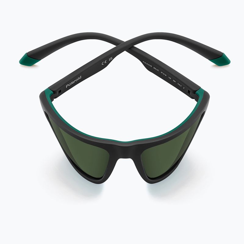 Saulės akiniai Polaroid PLD 2141/S matte black green/green polarized 5