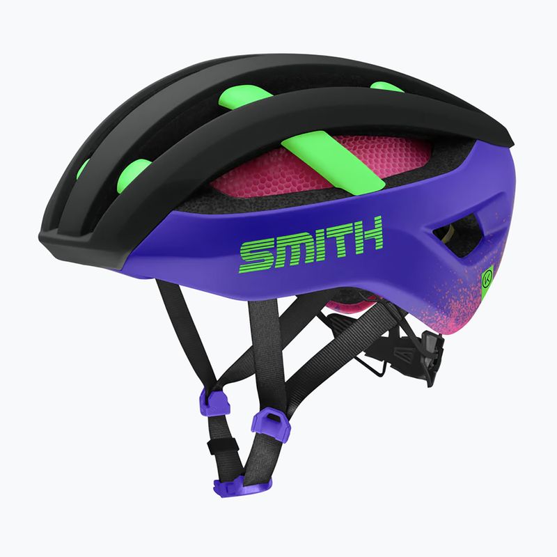 Dviračio šalmas Smith Network MIPS matte archive flamingo 9