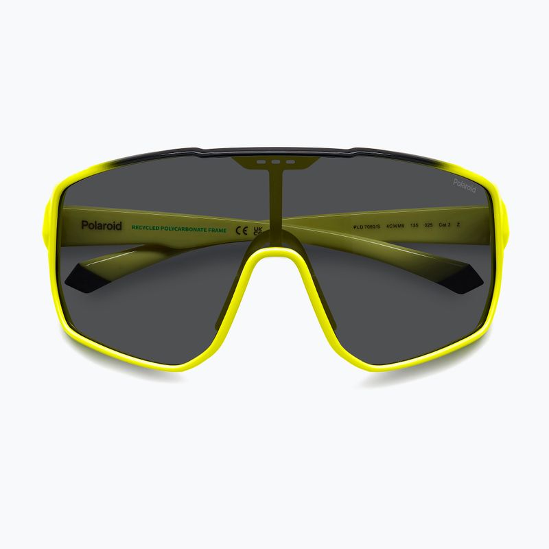 Saulės akiniai Polaroid PLD 7060/S yellow black/grey polarized 4