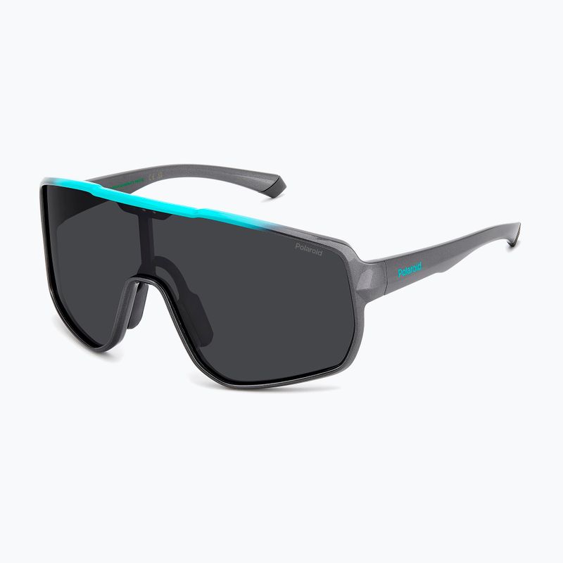 Saulės akiniai Polaroid PLD 7060/S silver/grey polarized 2