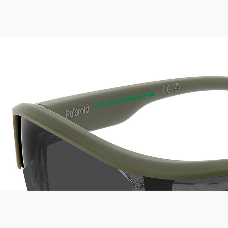 Saulės akiniai Polaroid PLD 7061/CI/S matte green/grey polarized 11