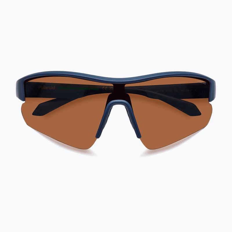 Saulės akiniai Polaroid PLD 7061/CI/S matte blue/copper polarized 4