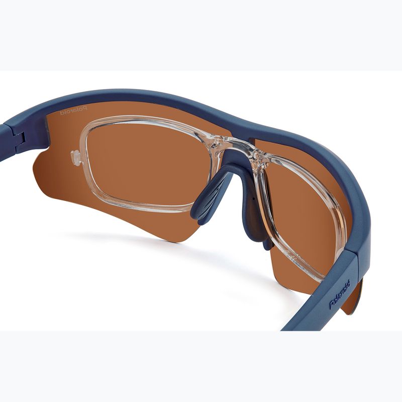 Saulės akiniai Polaroid PLD 7061/CI/S matte blue/copper polarized 11