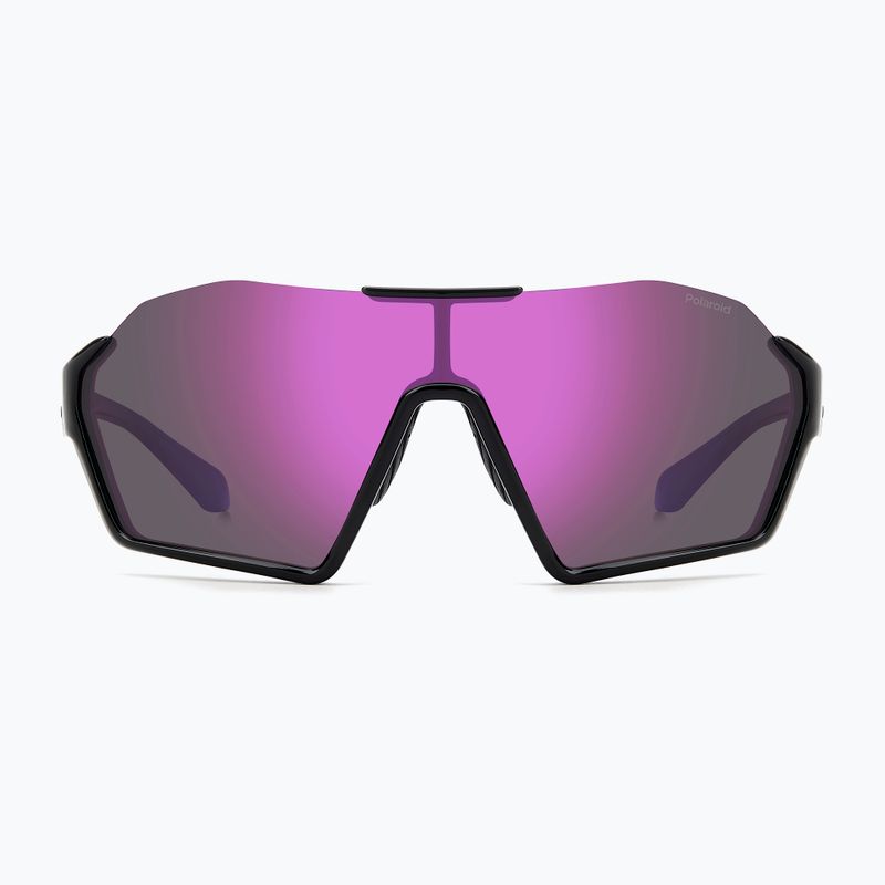Saulės akiniai Polaroid PLD 7062/S black/grey pink mirror polarized 3