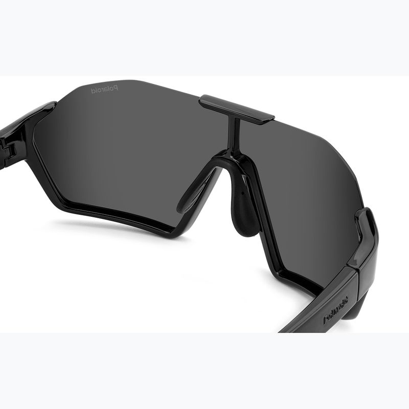 Saulės akiniai Polaroid PLD 7062/S black/grey pink mirror polarized 6