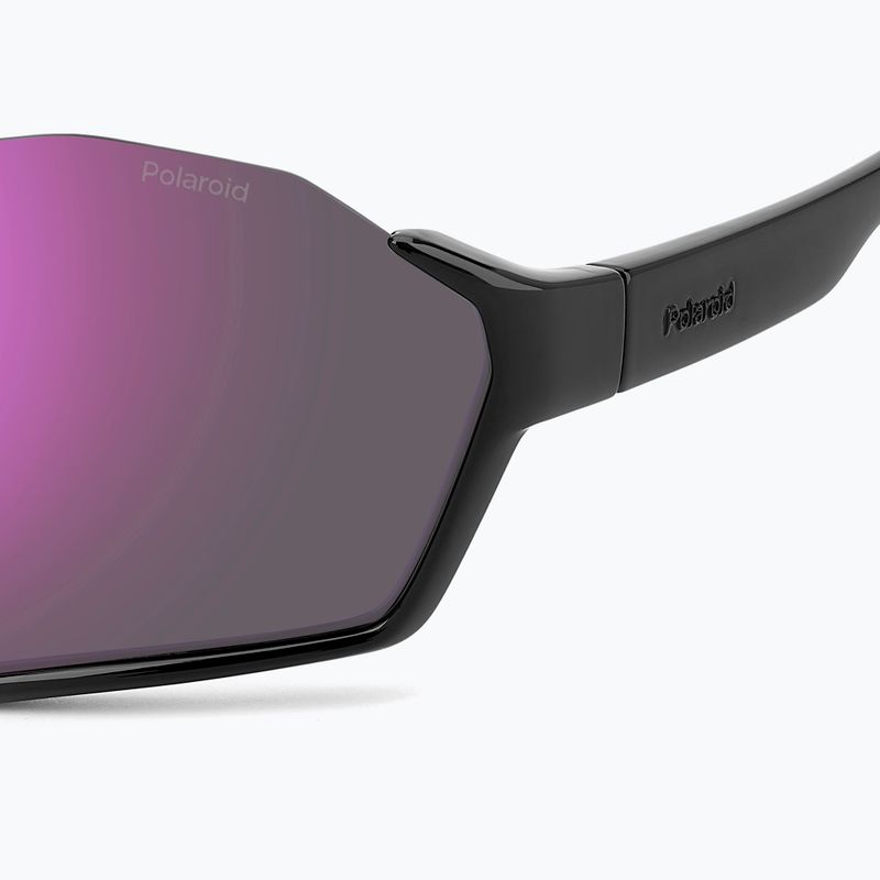 Saulės akiniai Polaroid PLD 7062/S black/grey pink mirror polarized 7