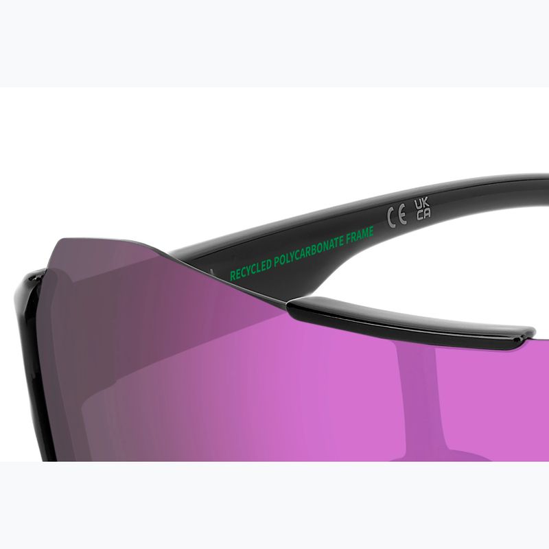 Saulės akiniai Polaroid PLD 7062/S black/grey pink mirror polarized 8