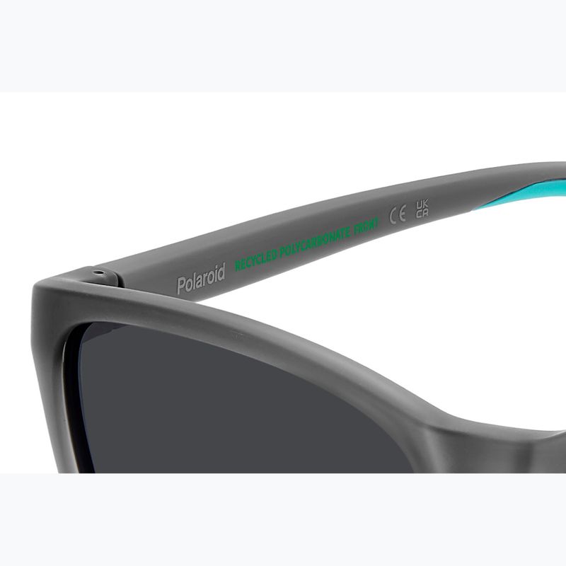 Saulės akiniai Polaroid PLD 2169/S/X matte grey/grey polarized 8