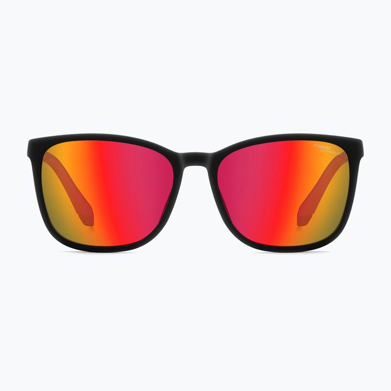 Saulės akiniai Polaroid PLD 2169/S/X matte black red/red multilayer polarized high contrast 3