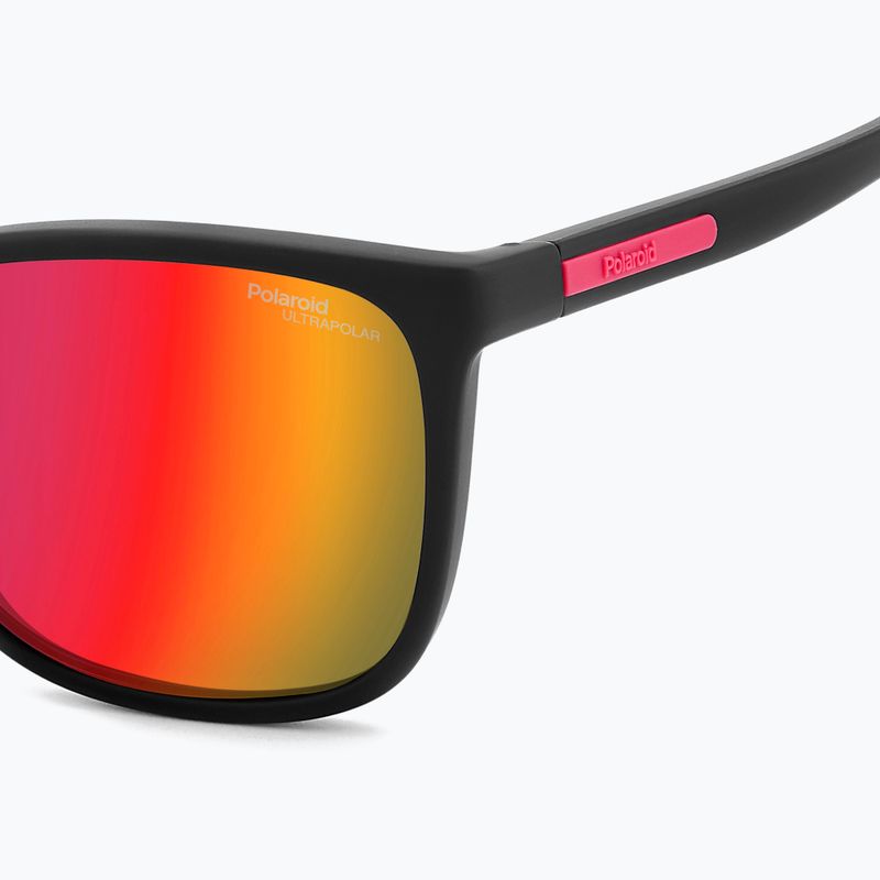 Saulės akiniai Polaroid PLD 2169/S/X matte black red/red multilayer polarized high contrast 8