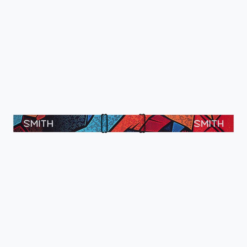 Slidinėjimo akiniai Smith Transfer S3 midnight geo alpine/red solx mirror antifog 5