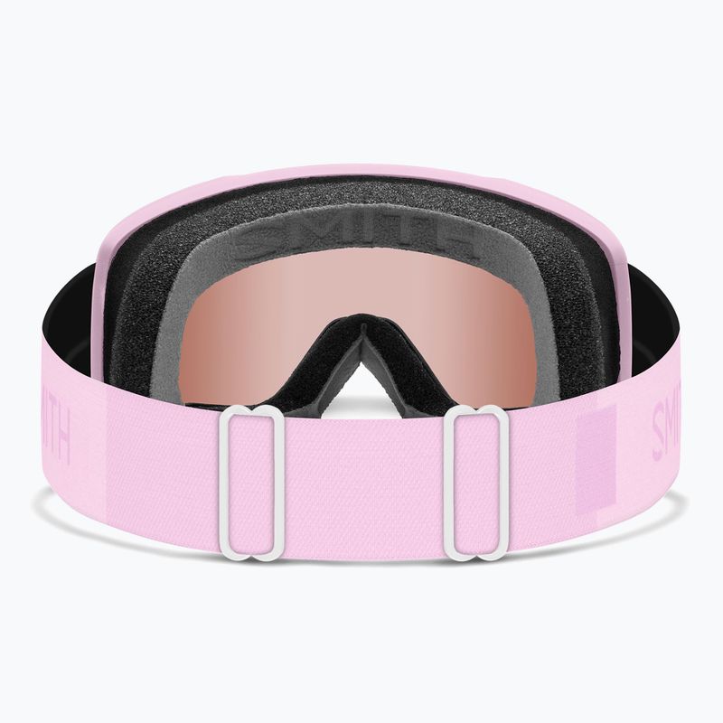 Slidinėjimo akiniai Smith Tribute S2 pink frost/rc36 rose copper antifog 3