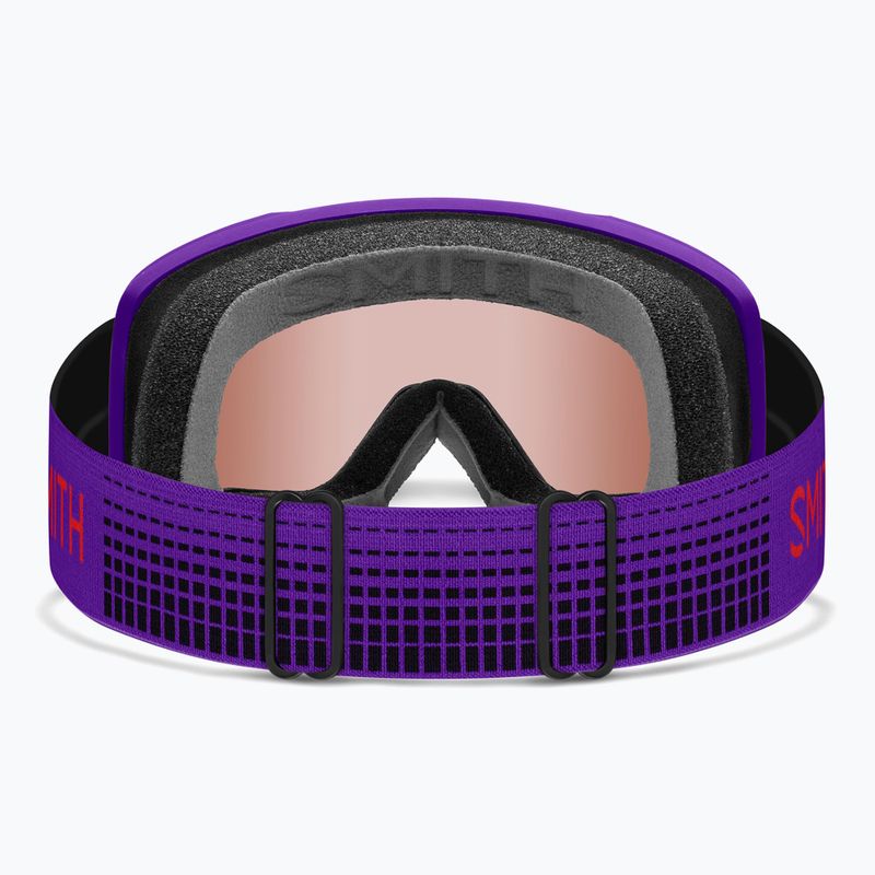 Slidinėjimo akiniai Smith Tribute S2 fresh purple/rc36 rose copper antifog 3