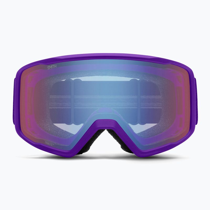 Slidinėjimo akiniai Smith Tribute S1 fresh purple/blue sensor mirror antifog 2