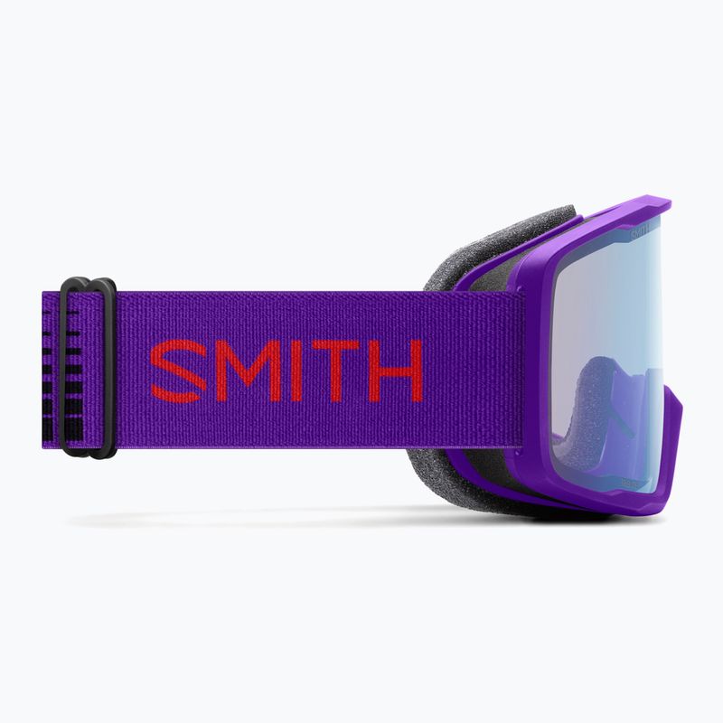 Slidinėjimo akiniai Smith Tribute S1 fresh purple/blue sensor mirror antifog 4
