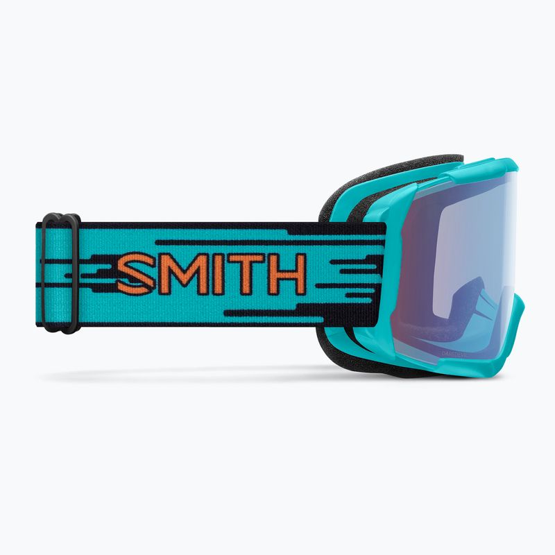Vaikiški slidinėjimo akiniai Smith Daredevil S1 tropic kidding/blue sensor mirror antifog 2