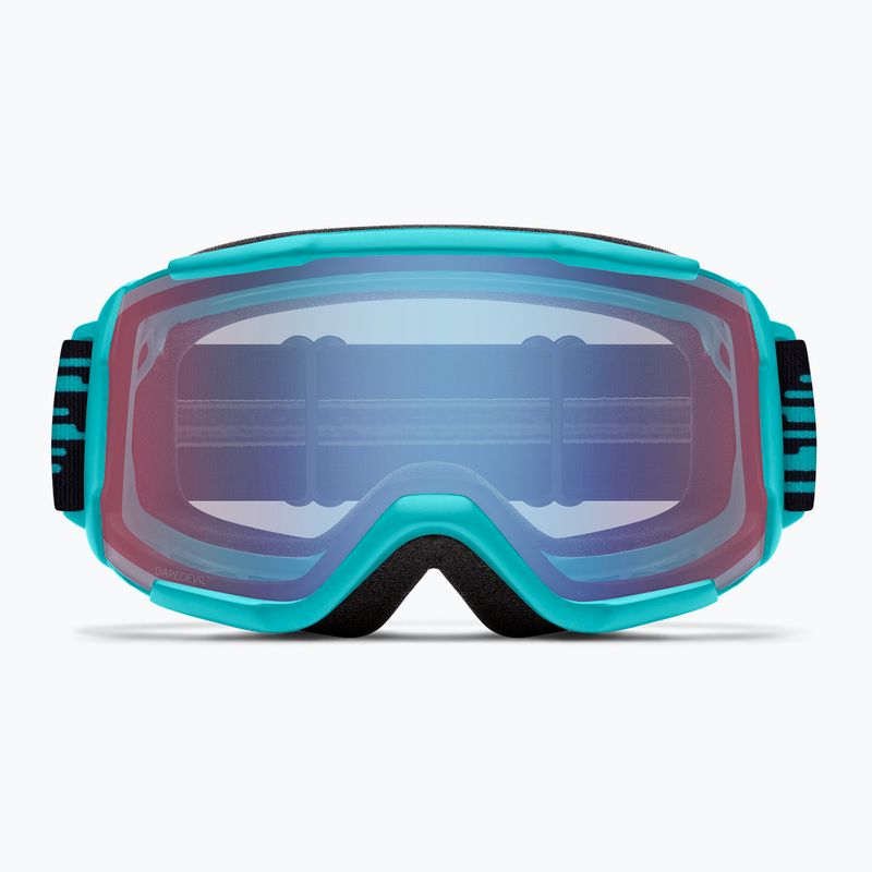 Vaikiški slidinėjimo akiniai Smith Daredevil S1 tropic kidding/blue sensor mirror antifog 3