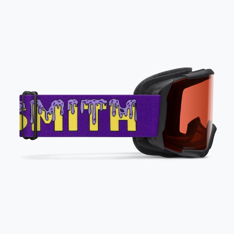 Vaikiški slidinėjimo akiniai Smith Daredevil S1 black donuts/blue sensor mirror antifog 2
