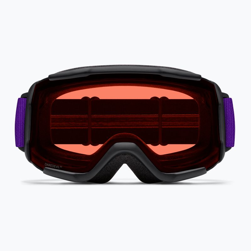 Vaikiški slidinėjimo akiniai Smith Daredevil S1 black donuts/blue sensor mirror antifog 3