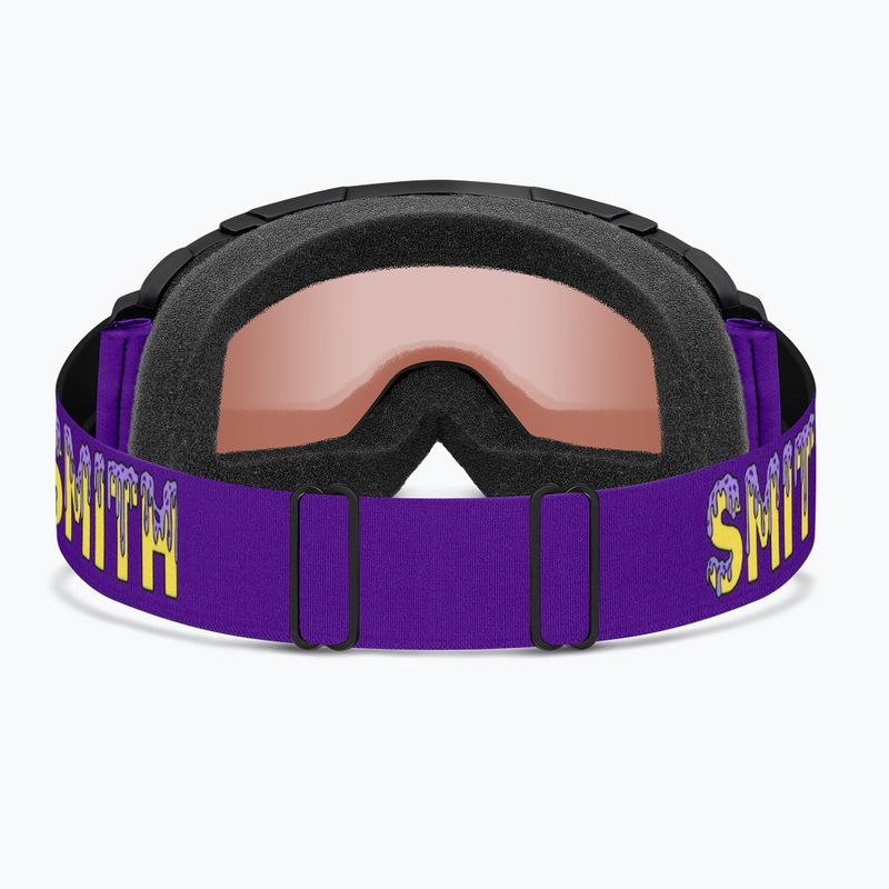 Vaikiški slidinėjimo akiniai Smith Daredevil S1 black donuts/blue sensor mirror antifog 4