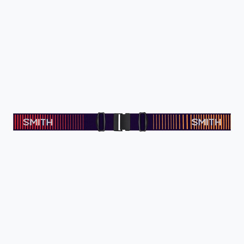 Vaikiški slidinėjimo akiniai Smith Reason OTG S3 deep plum gradient/red solx mirror antifog 4