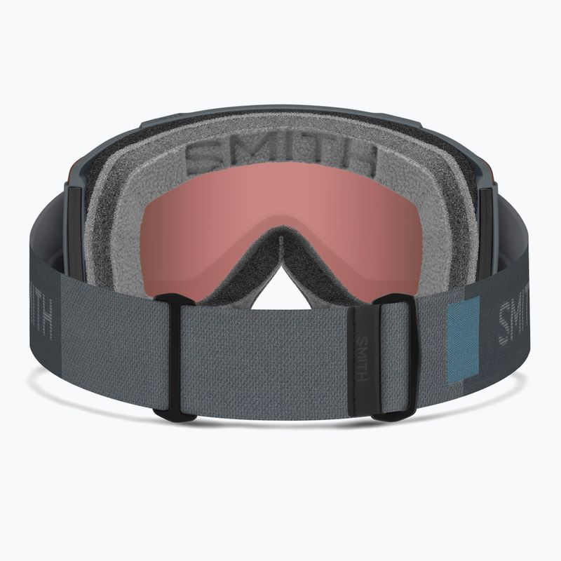 Slidinėjimo akiniai Smith Squad S2 slate/chromapop everyday red mirror 3