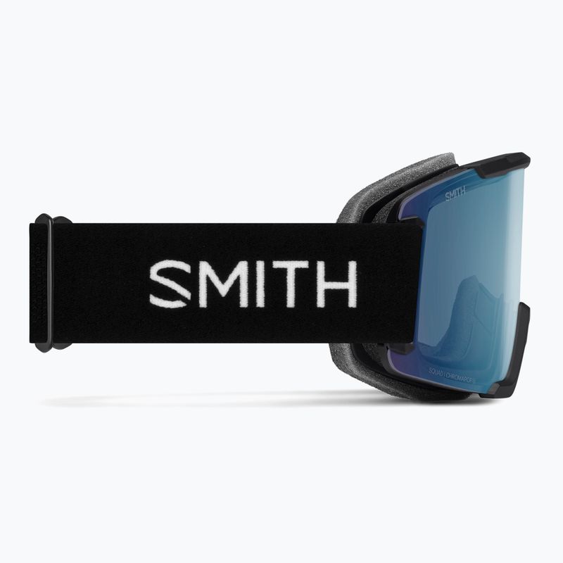 Slidinėjimo akiniai Smith Squad S2 black/chromapop everyday blue mirror 3